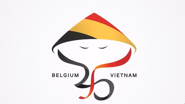 Ra mắt logo kỷ niệm 45 năm quan hệ ngoại giao Việt Nam - Bỉ