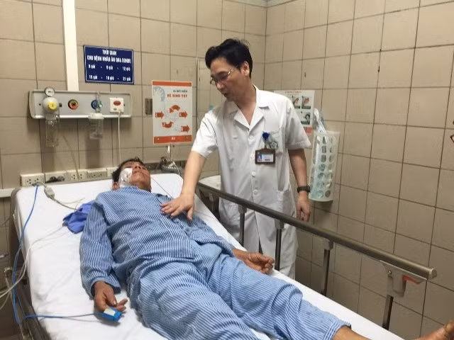 Ông Sùng Diêu Hồng đang được điều trị tích cực.