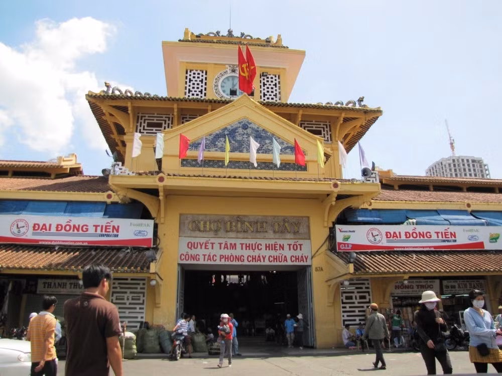 Khu vực Chợ Lớn, nơi được bảo tồn thành công nhờ vai trò của cộng đồng.