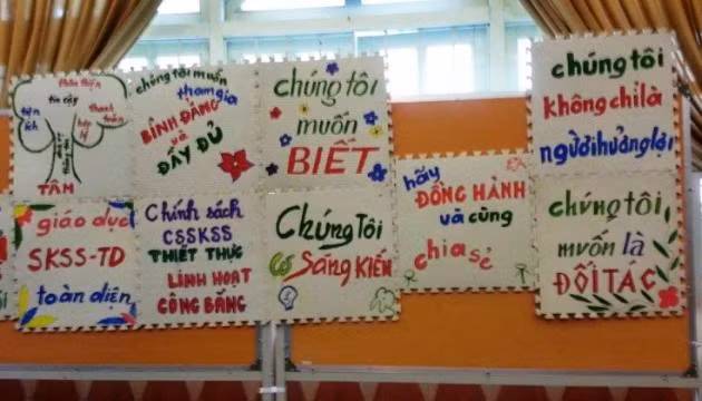 Những mong muốn của thanh niên công nhân tại buổi đối thoại. 