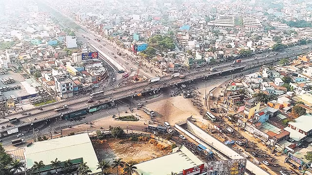 Một góc khu tây bắc TP Hồ Chí Minh.