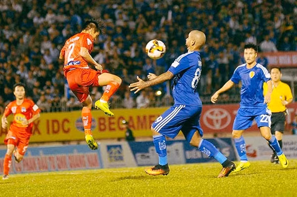 Các cầu thủ Quảng Nam có thể chiến thắng Hà Nội để lần đầu tiên vô địch V-League?