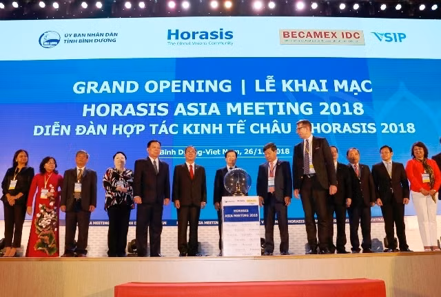 Khai mạc Horasis - Bình Dương 2018.
