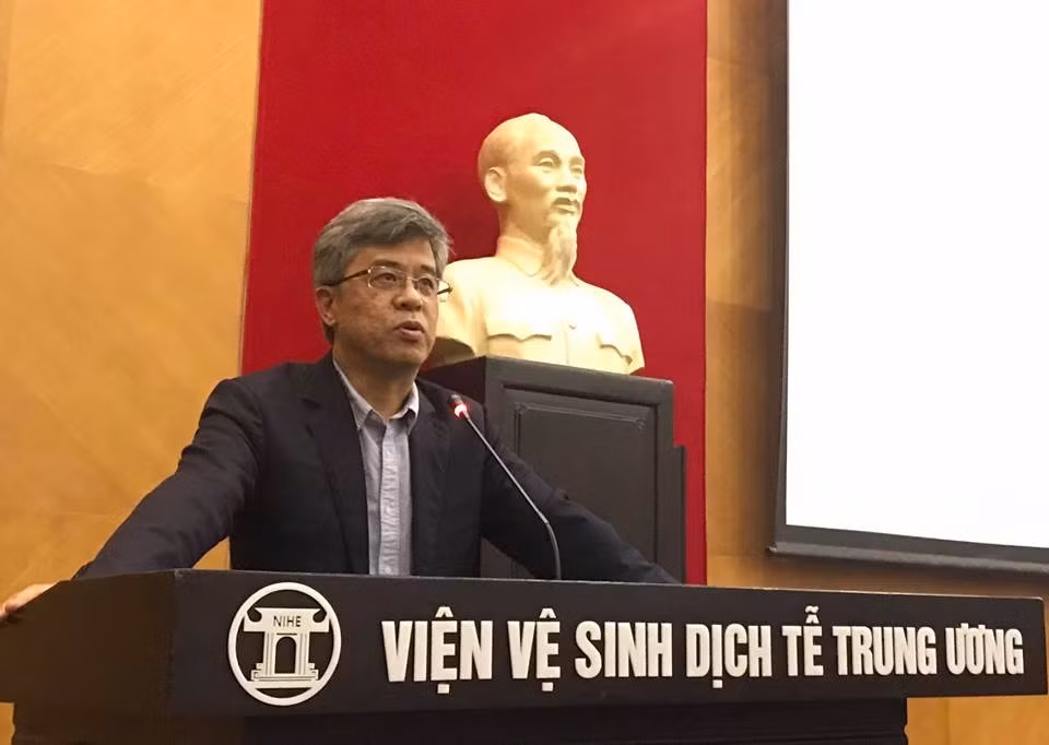 Viện trưởng Viện Vệ sinh dịch tễ Trung ương Đặng Đức Anh.