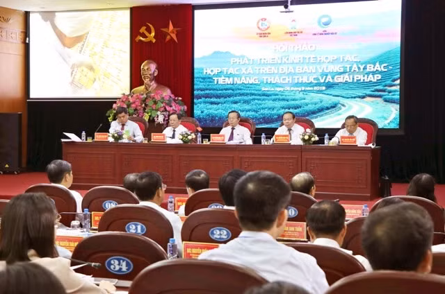 Hội thảo “Phát triển kinh tế hợp tác, hợp tác xã trên địa bàn vùng Tây Bắc - Tiềm năng, thách thức và giải pháp".