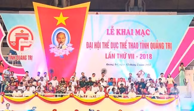 Khai mạc Đại hội Thể dục thể thao tỉnh Quảng Trị lần thứ VII