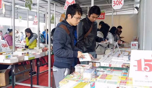  Khai mạc Hội sách Giáng sinh Hà Nội 2015