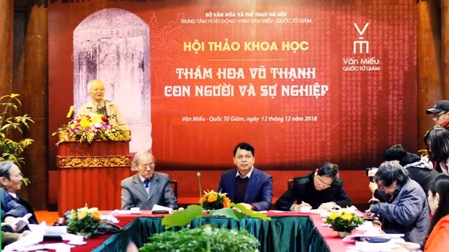 Hội thảo khoa học "Thám hoa Vũ Thạnh - con người và sự nghiệp".