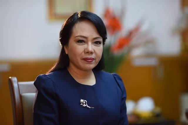 Bộ trưởng Y tế Nguyễn Thị Kim Tiến.