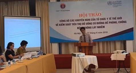 Khuyến nghị áp thuế tiêu thụ đặc biệt đồ uống có đường