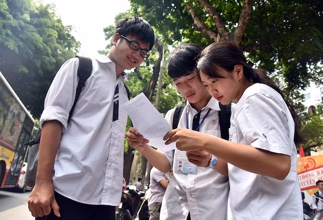 Thí sinh Kỳ thi THPT quốc gia 2019