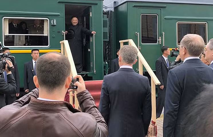 Chủ tịch Triều Tiên Kim Jong-un đã tới Vladivostok dự cuộc gặp thượng đỉnh Nga - Triều