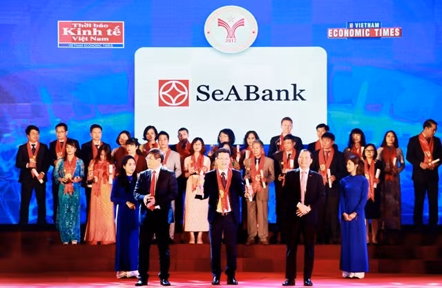 SeABank liên tiếp nhận giải thưởng Thương hiệu mạnh Việt Nam