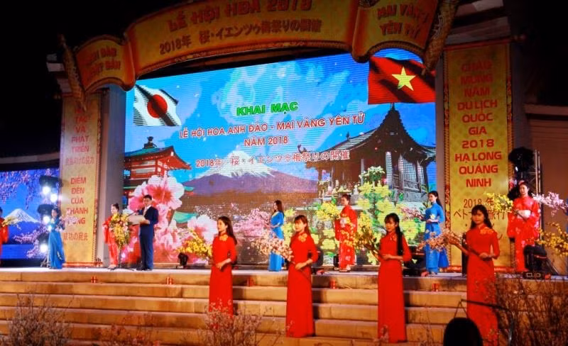 Chương trình nghệ thuật đặc sắc đậm nét truyền thống của hai nước Việt Nam và Nhật Bản.
