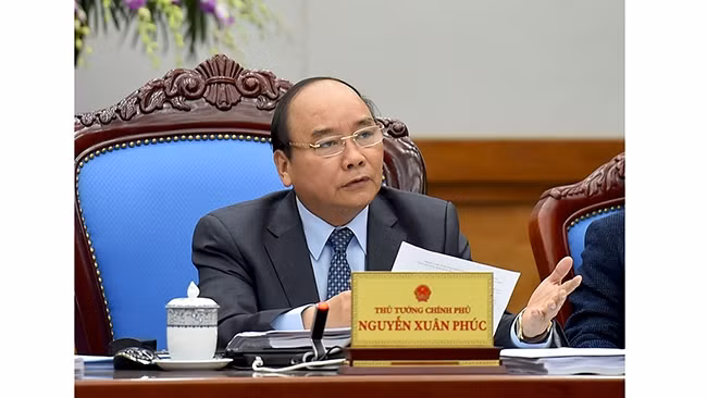 Thủ tướng Chính phủ Nguyễn Xuân Phúc. 
