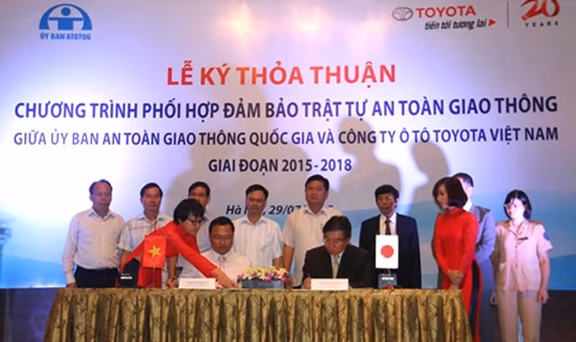 Ủy ban ATGT Quốc gia phối hợp TMV bảo đảm an toàn giao thông