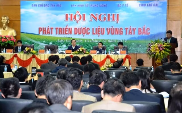 Hội nghị phát triển dược liệu vùng Tây Bắc tại TP Lào Cai.