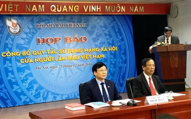 Công bố Quy tắc sử dụng mạng xã hội của người làm báo Việt Nam