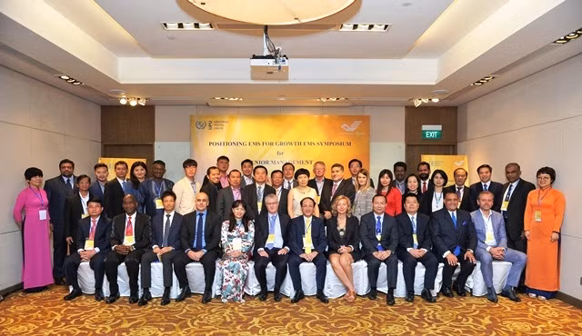 Hội nghị có sự tham gia của 18 nhà khai thác EMS Bưu chính các nước trong khu vực châu Á – Thái Bình Dương.