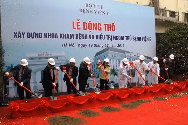 Bệnh viện E xây dựng khoa khám bệnh và điều trị ngoại trú hiện đại