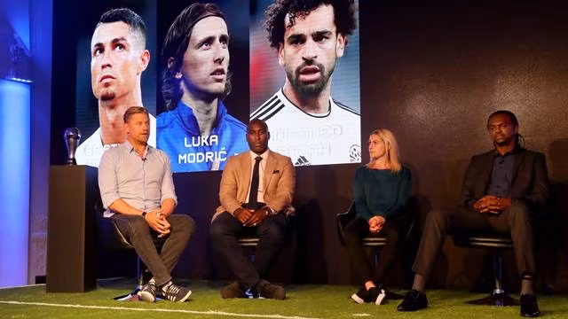 Ronaldo, Salah và Modric là ba cái tên lọt vào danh sách đề cử cuối cùng cho giải thưởng Cầu thủ xuất sắc nhất năm của FIFA. (Ảnh: FIFA)