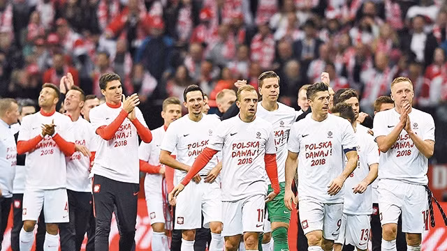 Tuyển Ba Lan đến World Cup 2018 với nhiều số phận khắc nghiệt. Ảnh: GETTY