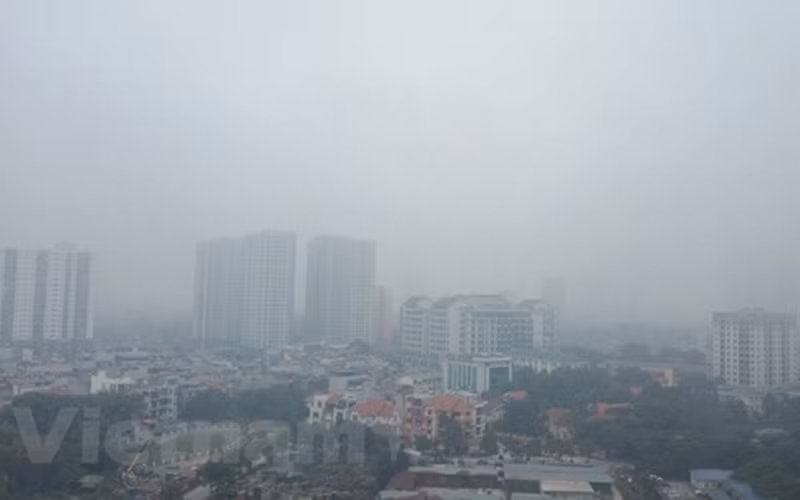 Ô nhiễm không khí tại các thành phố lớn đang ngày càng "xấu." (Ảnh minh hoạ: Hùng Võ/Vietnam+)