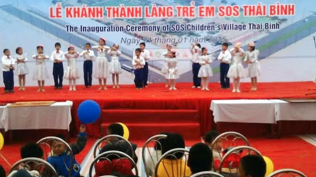 Khánh thành Làng trẻ em SOS Thái Bình trị giá 2,15 triệu USD 