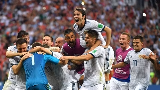 Chủ nhà Nga là một trong những bất ngờ lớn nhất của giải đấu năm nay. (Ảnh: FIFA)
