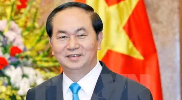 Chủ tịch nước Trần Đại Quang.
