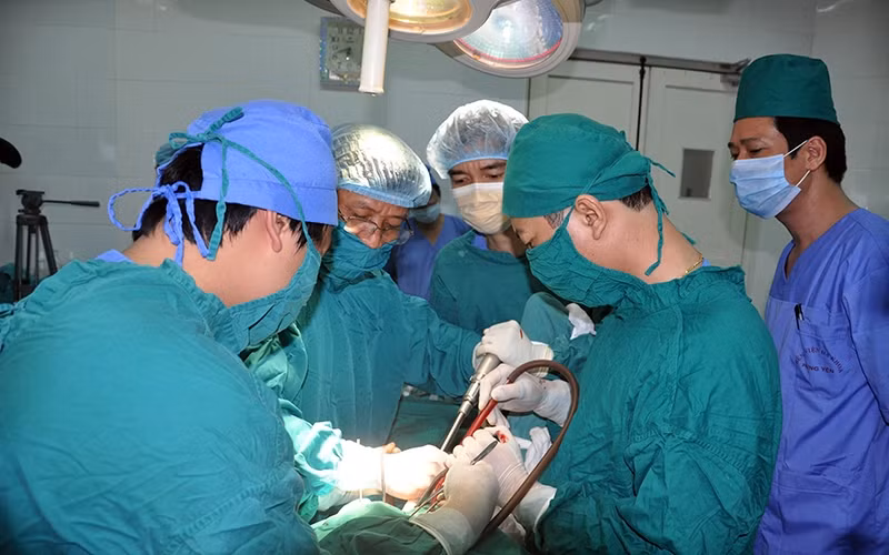 Bệnh viện đa khoa tỉnh Hưng Yên sử dụng kỹ thuật mới trong phẫu thuật.
