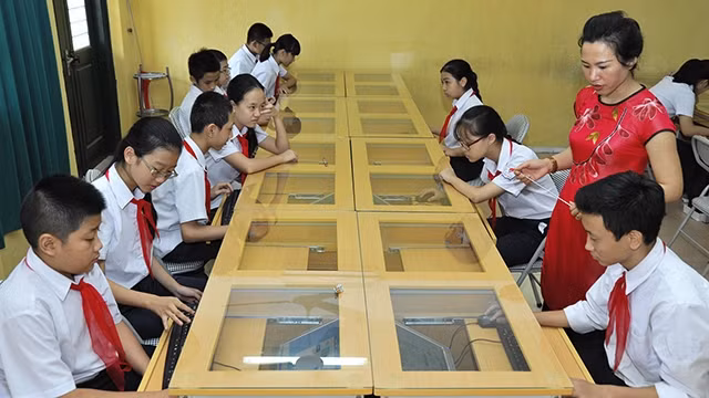 Hội cha mẹ học sinh không thu các khoản quyên góp, tài trợ để chi các chi phí quản lý, xây dựng cơ sở vật chất trong trường học. Ảnh: HẢI NỮ
