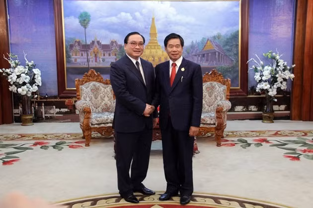 Tăng cường hợp tác nhiều mặt hai thủ đô Hà Nội - Viêng Chăn