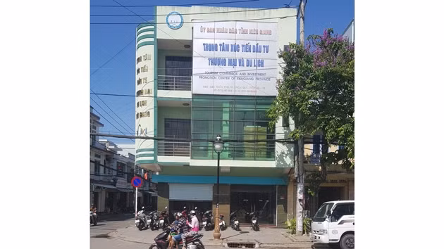 Trụ sở Trung tâm Xúc tiến đầu tư thương mại và du lịch Kiên Giang.