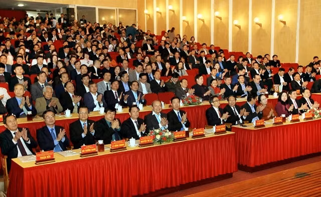 Quang cảnh Hội nghị báo chí toàn quốc.