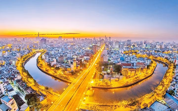 Một góc TP Hồ Chí Minh hôm nay. Ảnh: KIM PHƯƠNG