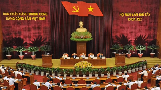 Toàn cảnh Phiên thảo luận tại Hội trường. Ảnh: ANH TUẤN