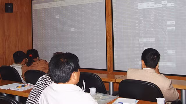 Các CP đạt thanh khoản lớn hầu hết nằm trong số bị NĐT xả hàng khiến giá giảm mạnh. Ảnh: NG.NAM