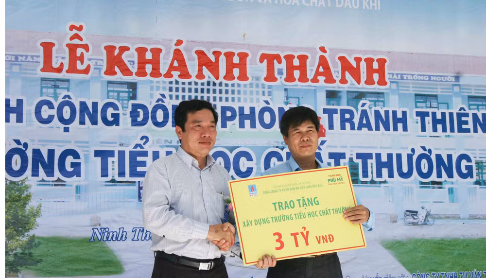Khánh thành công trình Nhà cộng đồng phòng tránh thiên tai tại Ninh Thuận