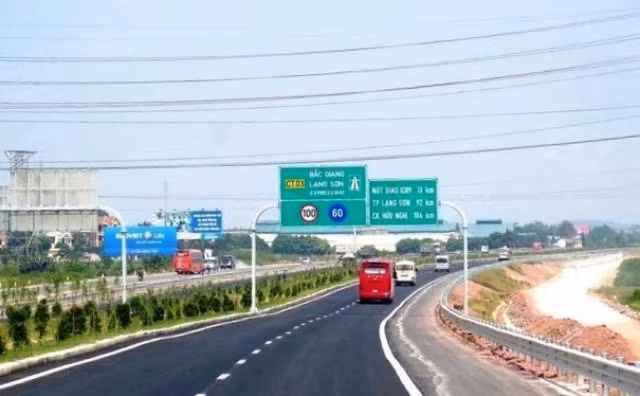 Đề xuất lưu thông miễn phí 20 ngày trên cao tốc Bắc Giang - Lạng Sơn