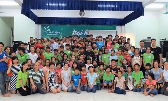 Trại hè Khát vọng 2017.