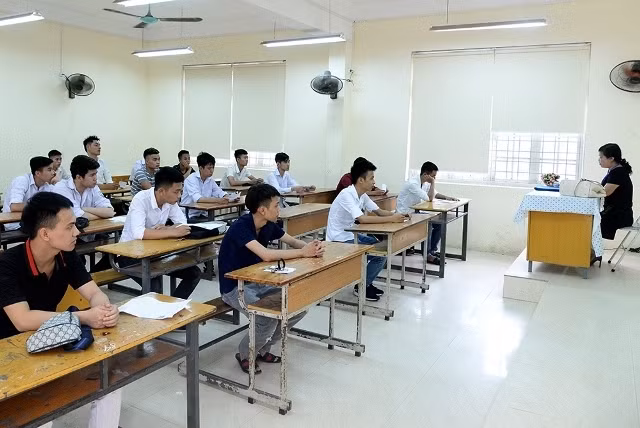 Thí sinh Kỳ thi quốc gia 2018 (Ảnh minh họa: THỦY NGUYÊN)