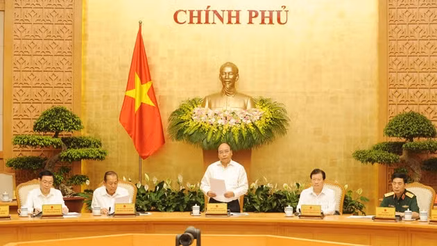Phiên họp thường kỳ tháng 5 của Chính phủ.