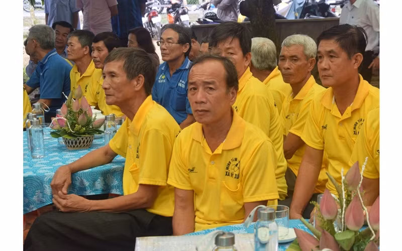Một buổi sinh hoạt hội quán tại huyện Cao Lãnh, tỉnh Đồng Tháp.