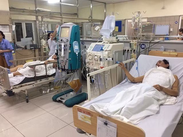 Người bệnh Chu Văn Mai vẫn đang trong tình trạng nguy kịch.