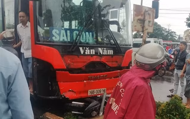 Xe khách mất dữ liệu hành trình trước khi gây tai nạn ở Gia Lai