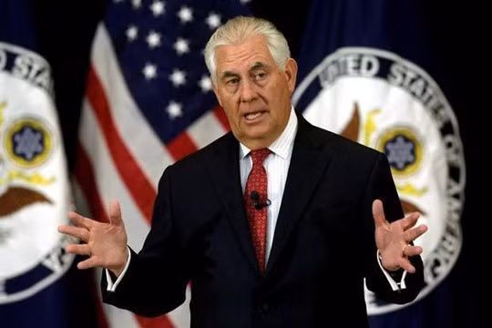Ngoại trưởng Mỹ Rex Tillerson. (Ảnh: Reuters)