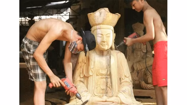 Lao động trẻ em làm việc trong làng nghề (Ảnh minh họa: ILO).