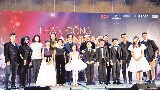Những gương mặt làm nên sức hấp dẫn của chương trình Thần đồng âm nhạc.