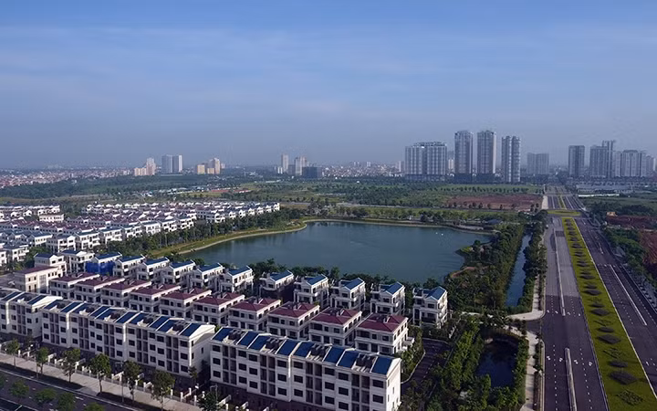 Thành phố Hà Nội được đầu tư xây dựng hạ tầng kỹ thuật đồng bộ, tạo diện mạo đô thị hiện đại, văn minh. Ảnh: DUY LINH